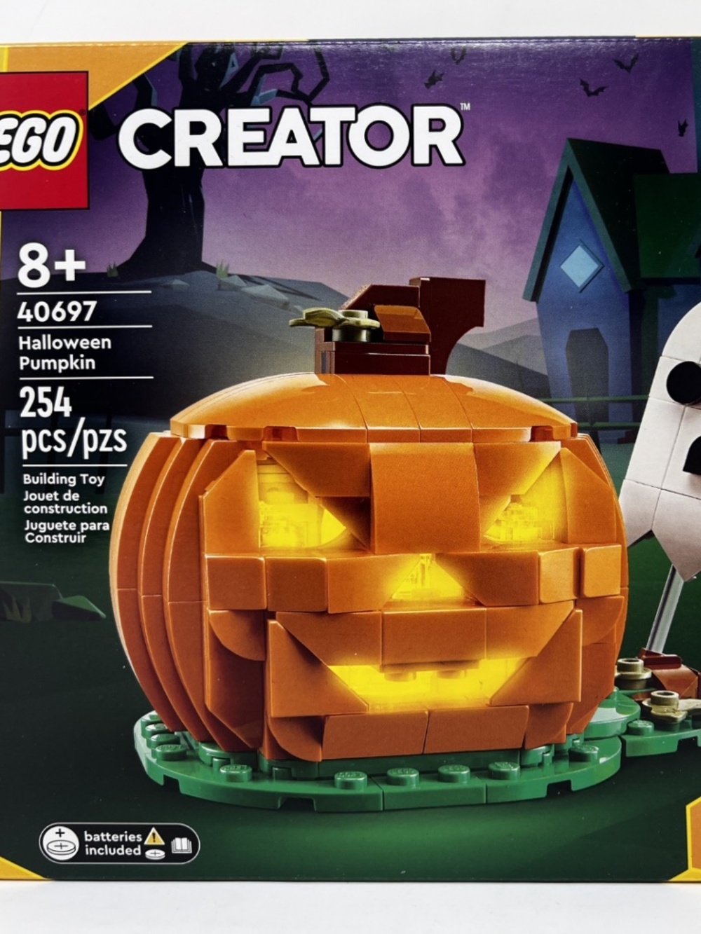 LEGO "Halloween Pumpkin 40697 & Luminous Ghost 40772" BOTH UNOPENED.